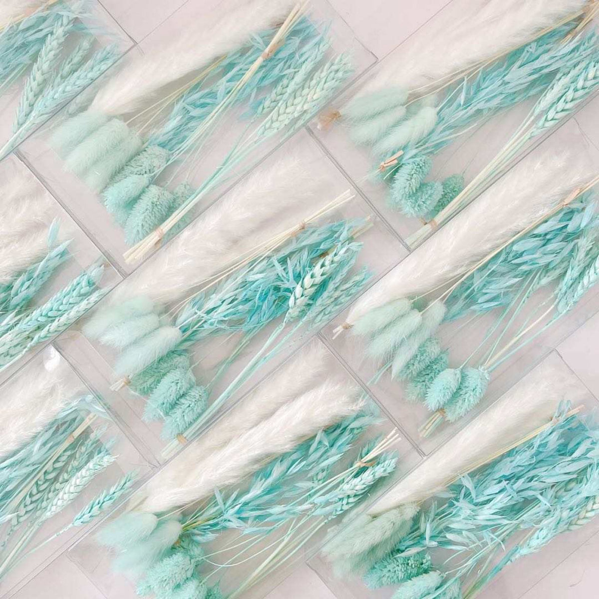 Blue/Turquoise Flower Box