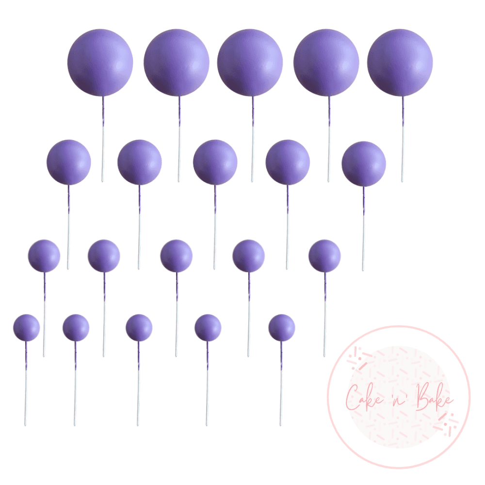 Mixed Bag of Polystyrene Balls Spheres - Various Colous