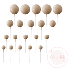 Mixed Bag of Polystyrene Balls Spheres - Various Colous