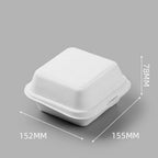 Degradable Bento Cake Box 15x15x8cm