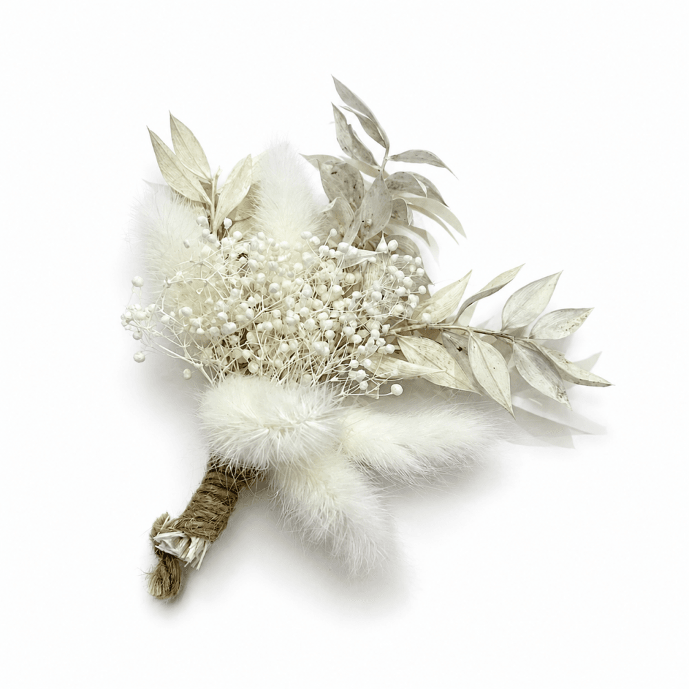 White Mini Flower Cake Bouquet