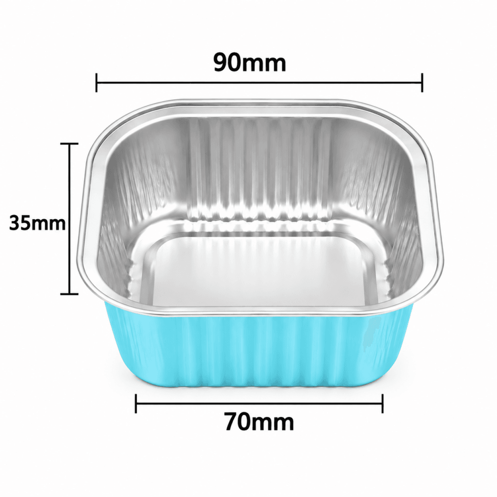 Indivdual Cake / Cookie / Brownie Tubs - sqaure