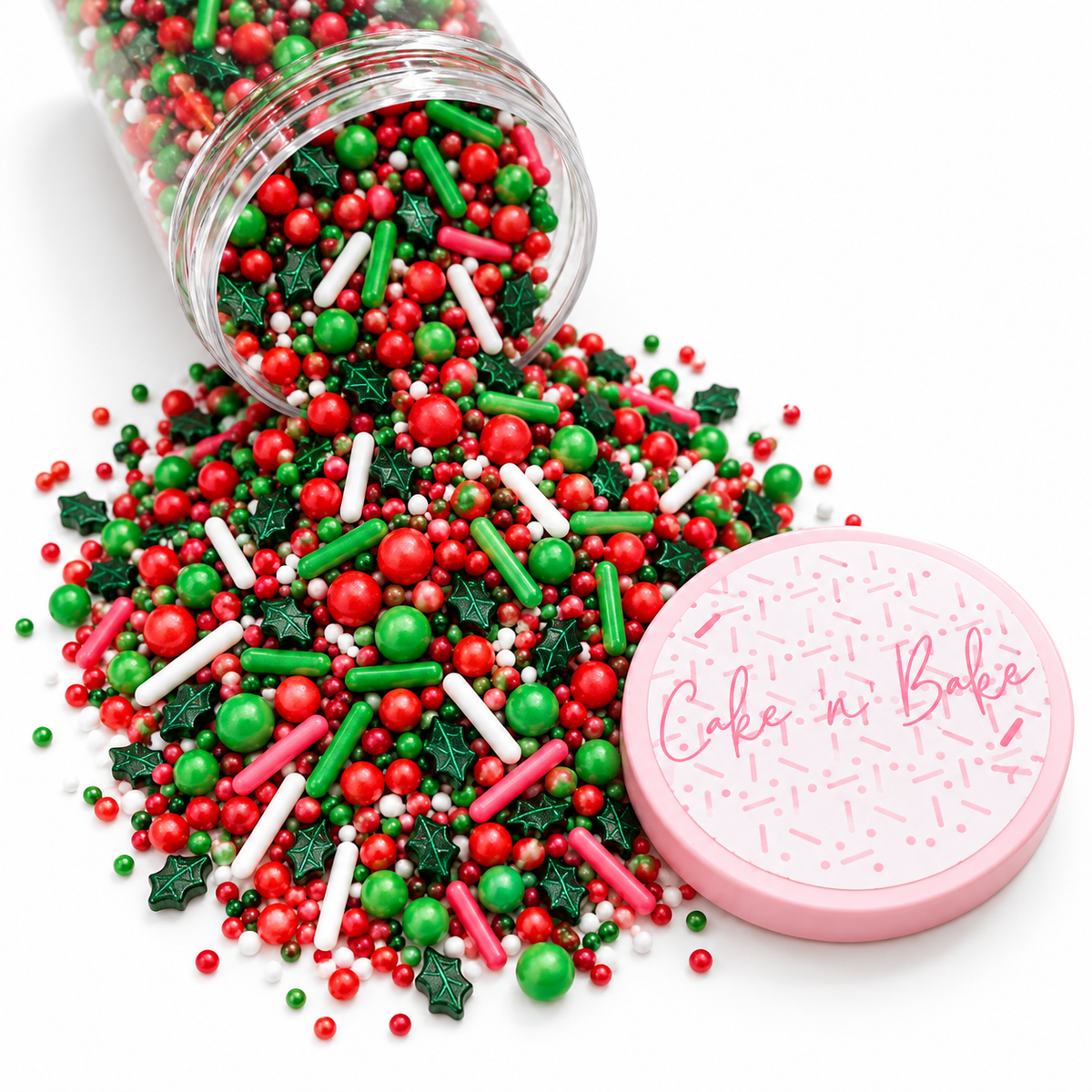 Christmas Holly Sprinkle Mix 90g