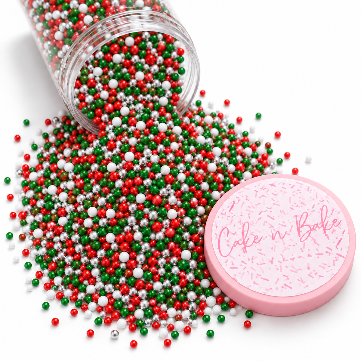 Christmas Ball 2mm Sprinkle Mix 90g