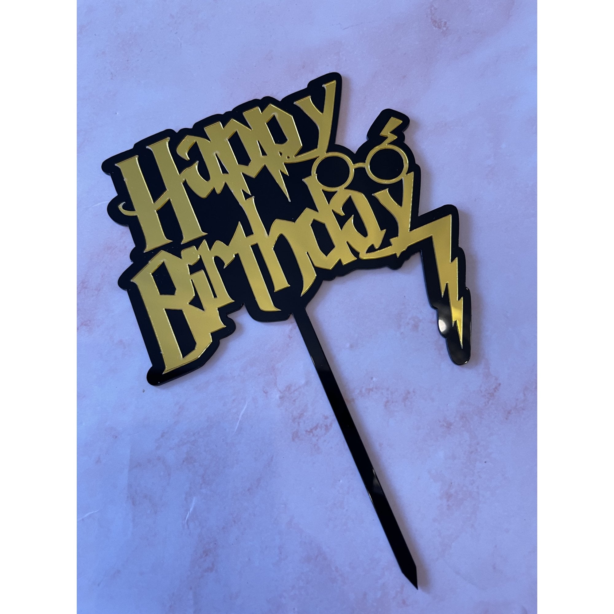 Harry Potter Acrylic Cake Topper